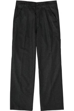 DRIES VAN NOTEN Pickerby Straight-leg Wool Trousers - - W32 (W32 / M)