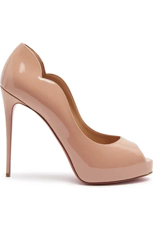 Christian Louboutin Hot Chick 120 Patent Leather Pumps - - 3