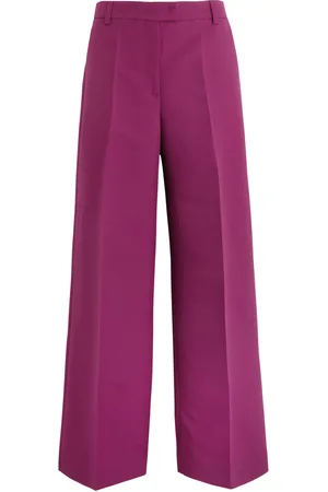 La DoubleJ Wide-leg Stretch-wool Trousers - - M (UK12 / M)