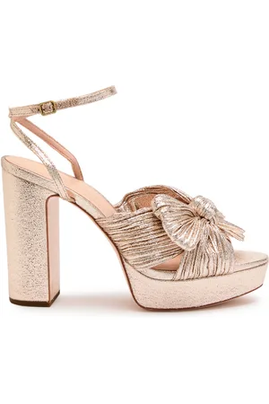 Loeffler Randall Natalia Metallic Sandals - - 39 (US9/ UK6.5)