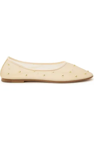 Dear Frances Balla Embellished Mesh Ballet Flats - - 36 (IT36 / UK3)
