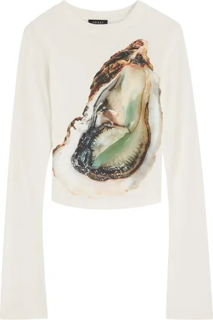 A.W.A.K.E. MODE Printed Cotton top - - M (UK12 / M)