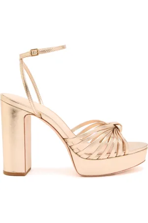 Loeffler Randall Rivka Leather Sandals - - 39 (US9/ UK6.5)