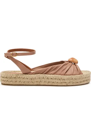 ZIMMERMANN Gleam Gathered Espadrilles - - 41 (IT36 / UK3)