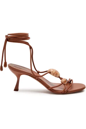 ZIMMERMANN Gleam 65 Leather Sandals - - 36 (IT36 / UK3)