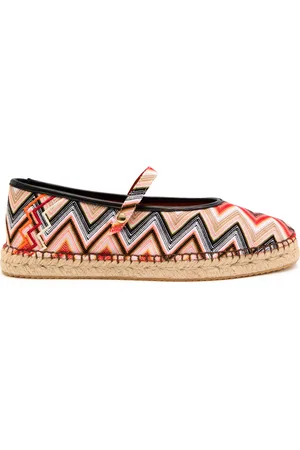 Missoni Lola Suede Espadrille Flats - - 37 (IT37 / UK4)