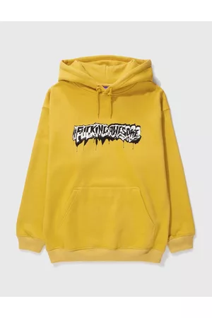 Fucking Awesome Outline Drip Hooded Sweatshirt Black - Slam Jam® Official  Store
