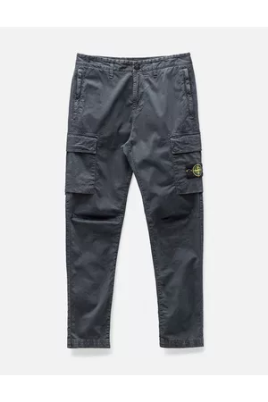 数量限定】 Men Stone Island 21aw logo patch cargo pants - channa.id