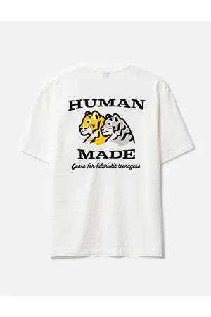 Human Made X HBX Lion Graphic T-Shirt Black for Men