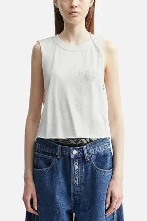 Alexander Wang Logo Muscle Tank