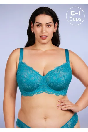 HSIA Sunflower Unlined Lace Bra: Best Bra for Wide Set Breasts - / 34 / D
