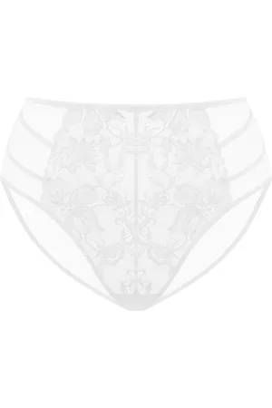 HSIA Spring Romance High-Rise Floral Lacy Panty-Comfort in Style - M /