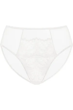 HSIA Spring Romance High-Rise Floral Lacy Panty-Comfort in Style - M /