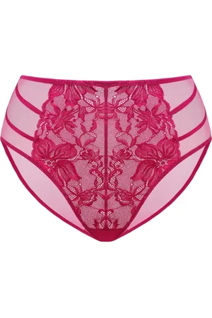 HSIA Spring Romance High-Rise Floral Lacy Panty-Comfort in Style - XXXL /