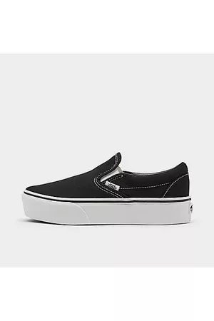 Vans Women's Classic Slip-On Platform Casual Shoes in