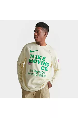 Nike Men Long sleeved Shirts - Men's Moving Company Graphic Dri-FIT Long-Sleeve Top