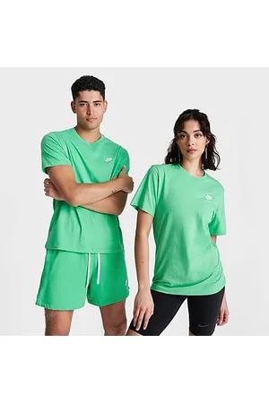 Nike Women Sportswear Printed Knit Short Sleeve Top (medium ash / lt  orewood brn)