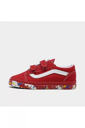 Vans Casual Shoes - Kids' Toddler Old Skool Paint Splatter Casual Shoes