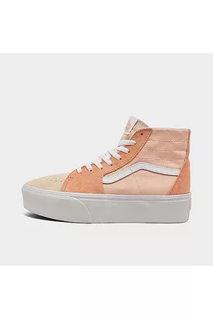 Vans Women Casual Shoes - Women's Sk8-Hi Tapered Stackform Soft Suede Casual Shoes