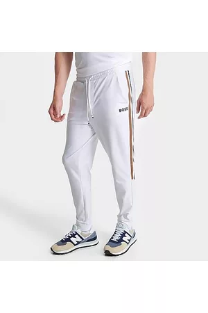 HUGO BOSS Men Sweatpants - Men's x Matteo Berrettini Logo Striped Track Pants
