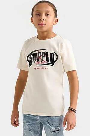 Supply & Demand Kids Chrome T-Shirt in Size: Large