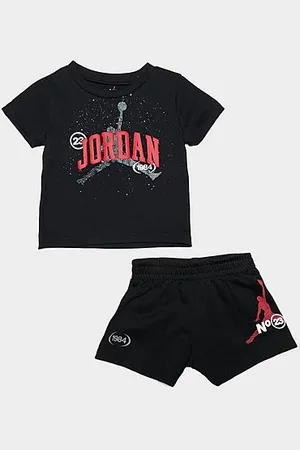 Jordan Boys Infant Jumpman 1984 French Terry Short Set in Size: 24M
