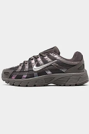 Nike Big Kids P-6000 Casual Shoes in Cave Stone/Medium Ash/Flat Pewter Size: 4.5