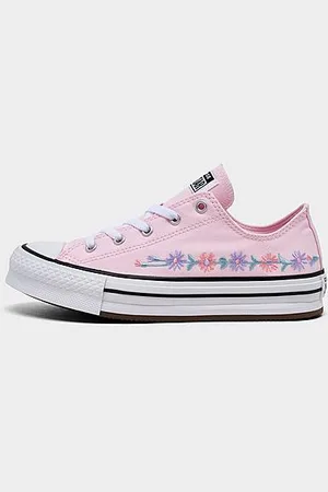 Converse Girls Big Kids Chuck Taylor All Star EVA Lift Florals Platform Casual Shoes in Size: 7