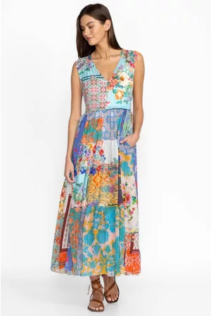 JOHNNY WAS Women Party Dresses - Cherika Natania Dress - Multi