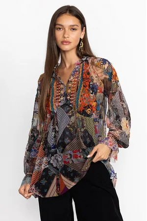 Discover JOHNNY WAS Women's Blouses Online | FASHIOLA.com