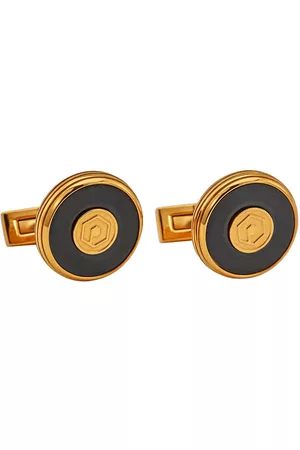 Picasso and Co Stainless Steel Cufflinks- Gold/