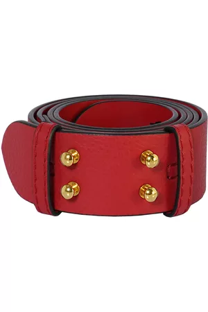 Burberry Women Bags - The Bright Crimson Medium Belt Bag Leather Belt