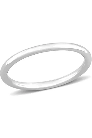 Amour Jewelry - Wedding Band in 14K White Gold