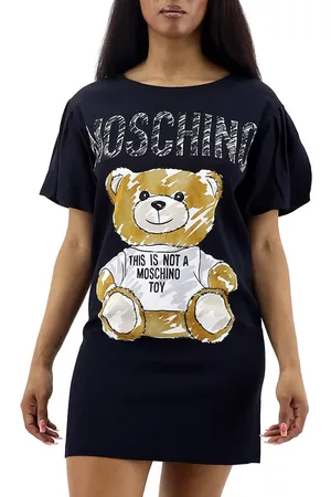 Moschino Ladies Teddy Bear T-shirt Dress, Brand Size 42 (US Size 8)