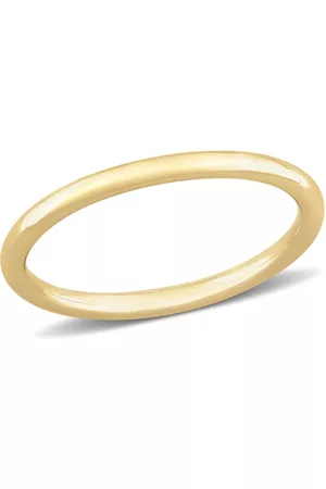 Amour Wedding Band in 14K Yellow Gold