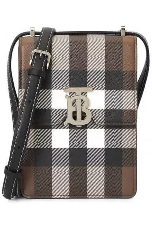 Burberry Mens Robin Check-pattern Bag in