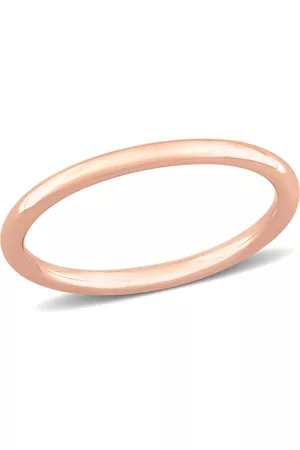 Amour Wedding Band in 14K Rose Gold