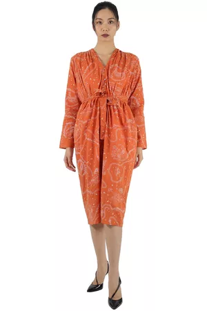 ROSEANNA Ladies Lucio Edward Long Sleeve Cotton Dress, Brand Size 42