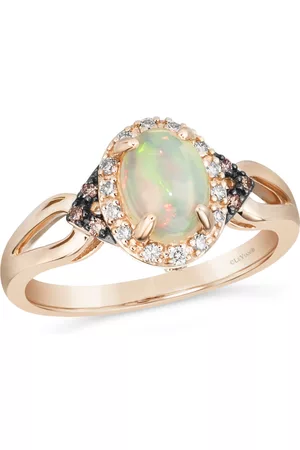 Le Vian Women Gold Rings - Neopolitan Opal Ring set in 14K Strawberry Gold