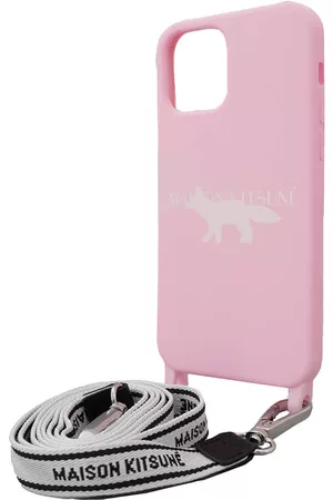 Maison Kitsuné Phones Cases - Light Stamp IPhone Case With Strap