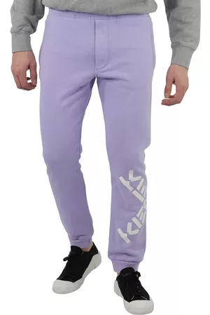 Kenzo Lavender K-Logo Sport Jogging Pants, Size Medium