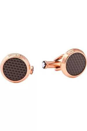 Montblanc Men Cufflinks - Meisterstuck Round Cufflinks
