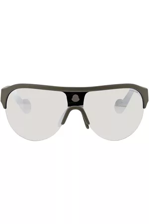 Moncler Sports Equipment - Mirrored Smoke Sport Unisex Sunglasses ML0049 98C 00