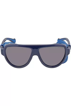 Moncler Polarized Smoke Sport Unisex Sunglasses ML0089 90D 57