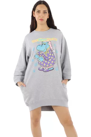 Moschino Women Casual Dresses - Ladies Hippo Print Sweater Dress, Brand Size 36 (US Size 2)