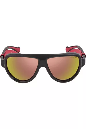 Moncler Pink Mirror Sport Unisex Sunglasses ML0089 01Z 57