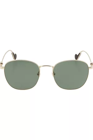 Moncler Round Sunglasses - Dark Grey Round Unisex Sunglasses ML0154-K 28N 56