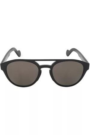 Moncler Men Sunglasses - Grey Pilot Mens Sunglasses ML0075-F 01A 54