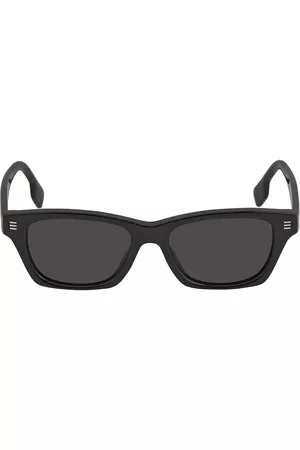 Burberry Men Sunglasses - Kennedy Dark Gray Rectangular Mens Sunglasses BE4357F 300187 53