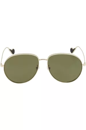Moncler Sunglasses - Dark Grey Pilot Sunglasses ML0120-F 32N 62